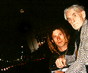 Joey Cavella and Timothy Leary